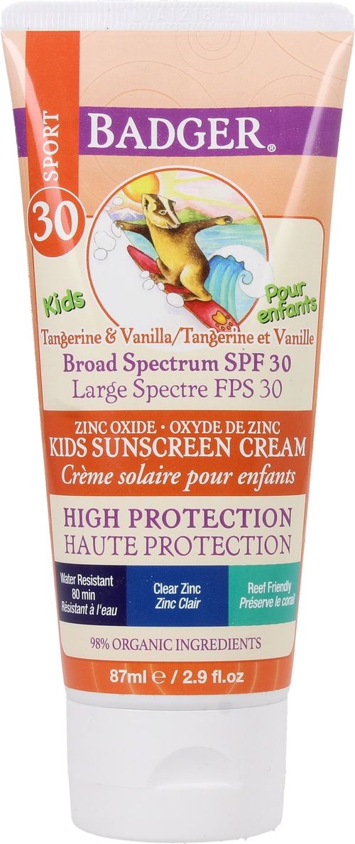 Badger | Opalovací balzám SPF 30 - Kids Badger - 87 g