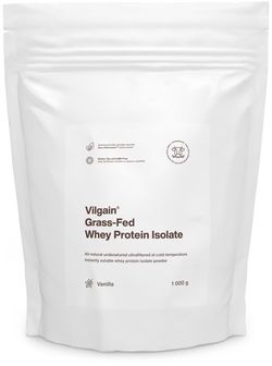 Vilgain Grass-Fed Whey Protein Isolate vanilka