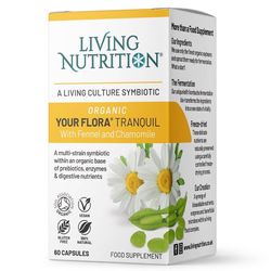 Fermentovaná synbiotika Your Flora Tranquil s heřmánkem a fenyklem | LIVING NUTRITION