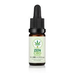 Zen CBD | Bio CBD kapky - 500 mg (5%)