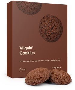 Vilgain Cookies BIO kakao 135 g (4 x 2 sušenky)