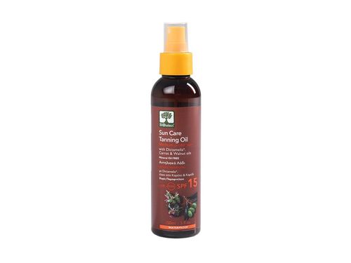 BIOselect - Opalovací olej s nízkým faktorem SPF 15, 150 ml