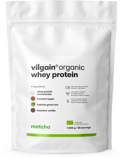 Vilgain Whey Protein BIO – matcha 1 000 g