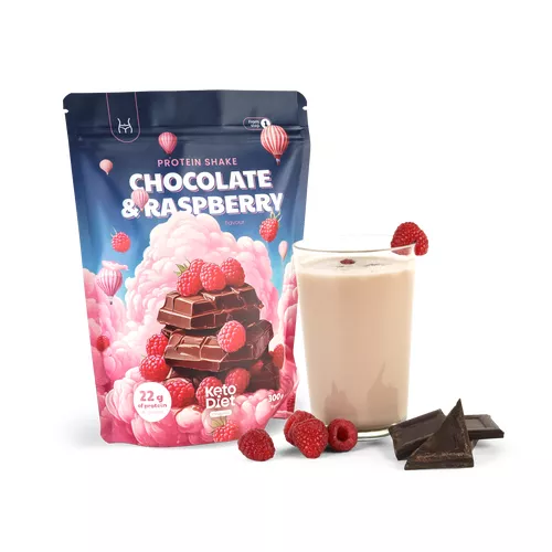Proteinový nápoj – příchuť čokoláda a malina (10 porcí)