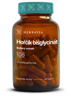 Hořčík bisglycinát - přírodní produkt