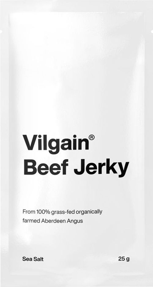 Vilgain Hovězí jerky BIO mořská sůl 25 g