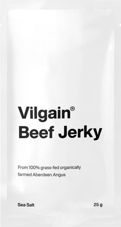 Vilgain Hovězí jerky BIO mořská sůl 25 g