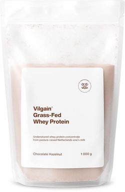 Vilgain Grass-Fed Whey Protein čokoláda/lískový ořech 1000 g