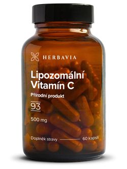 Lipozomální vitamín C - přírodní produkt - kapsle