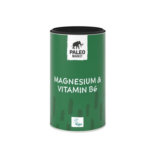 Paleo Market Hořčík / Magnesium & vitamín B6 90 kapslí