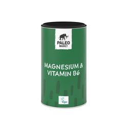 Paleo Market Hořčík / Magnesium & vitamín B6 90 kapslí