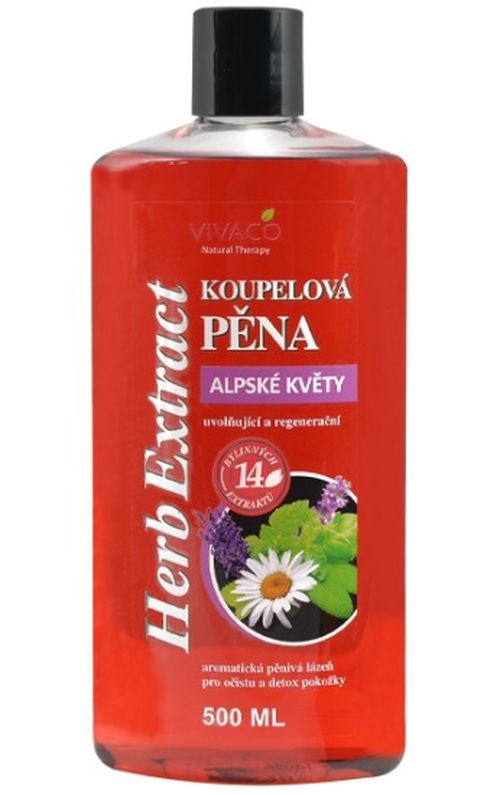 VIVACO Pěna do koupele Alpské květy HERB EXTRACT