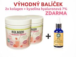 Bio-Detox Kolagen s příchutí 2 + 1 Kyselina Hyaluronová 7% ZDARMA