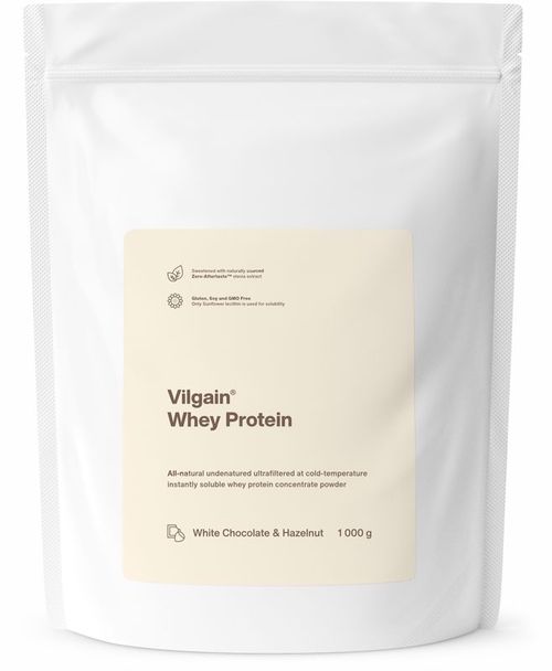 Vilgain Whey Protein Bílá čokoláda a lískový oříšek