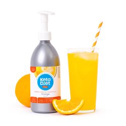 KetoDiet Nápojový koncentrát – příchuť pomeranč (500 ml)
