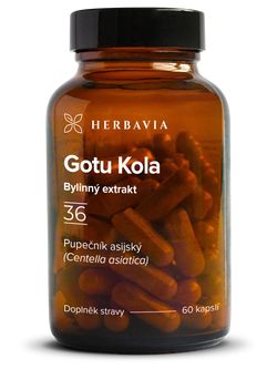 Gotu Kola - bylinný extrakt