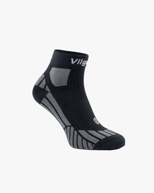 Vilgain Running Socks 38-39 1 ks black/grey