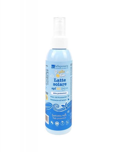 laSaponaria Opalovací mléko SPF 30 BIO, 125ml