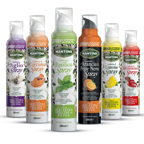 Ochucený, Extra panenský olivový olej ve spreji 200ml Rozmarýn