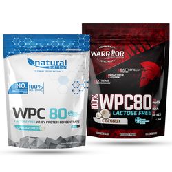 WPC 80 Lactose Free - syrovátkový protein bez laktózy 1kg Bez příchutě