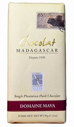 CHOCOLAT MADAGASCAR 85% hořká čokoláda 'single domain Mava', údolí Sambirano