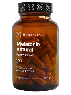 Melatonin natural přírodní produkt - 60 kapslí