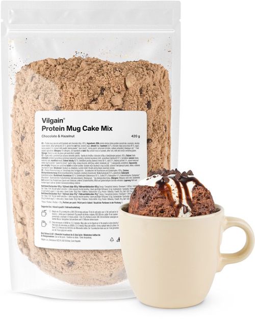 Vilgain Protein Mug Cake Mix čokoláda a lískový oříšek