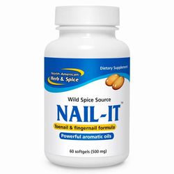 North American Herb & Spice |Bylinné kapsle se směsí olejů - Nail-IT - 60 ks