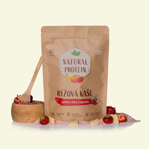 Rýžová kaše - Jahoda a bílá čokoláda (480 g)