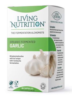Living Nutrition | Fermentovaný česnek - 60 kapslí