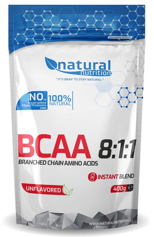 BCAA 8:1:1 aminokyseliny Natural 100g