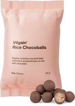 Vilgain Rice Chocoballs BIO mléčná čokoláda