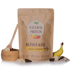 Proteinová rýžová kaše - Banán a čokoláda (480 g)