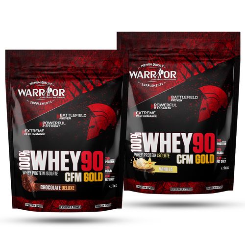 Whey 90 CFM Gold Isolate - Syrovátkový izolát 1kg Chocolate DeLuxe