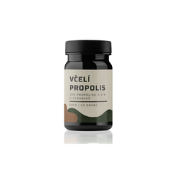 Včelí propolis kapsle - extrakt s 30 % a 5 % flavonoidů