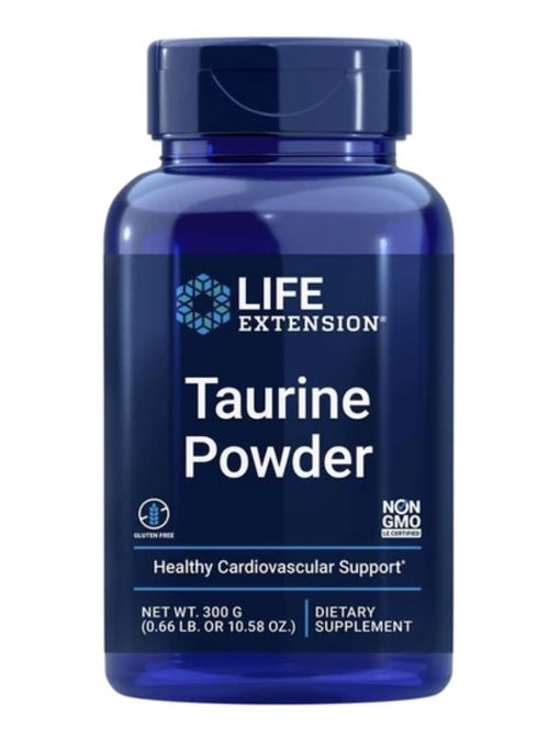 Life Extension Tarurine powder, Taurin v prášku, 300 g