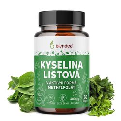 Kyselina listová Methylfolát 60 kapslí