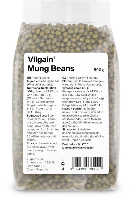 Vilgain Fazole mungo 500 g