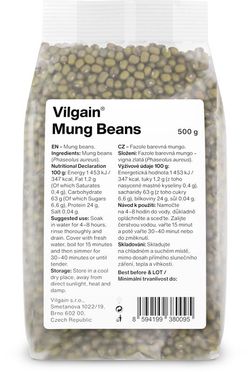 Vilgain Fazole mungo 500 g