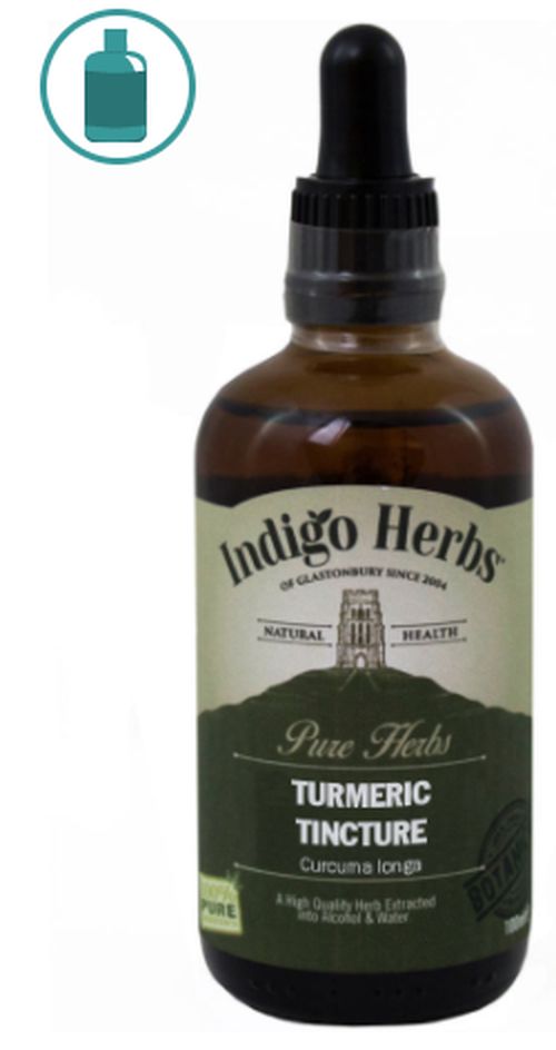 Indigo Herbs Turmeric tinktura - kurkuma, 100 ml