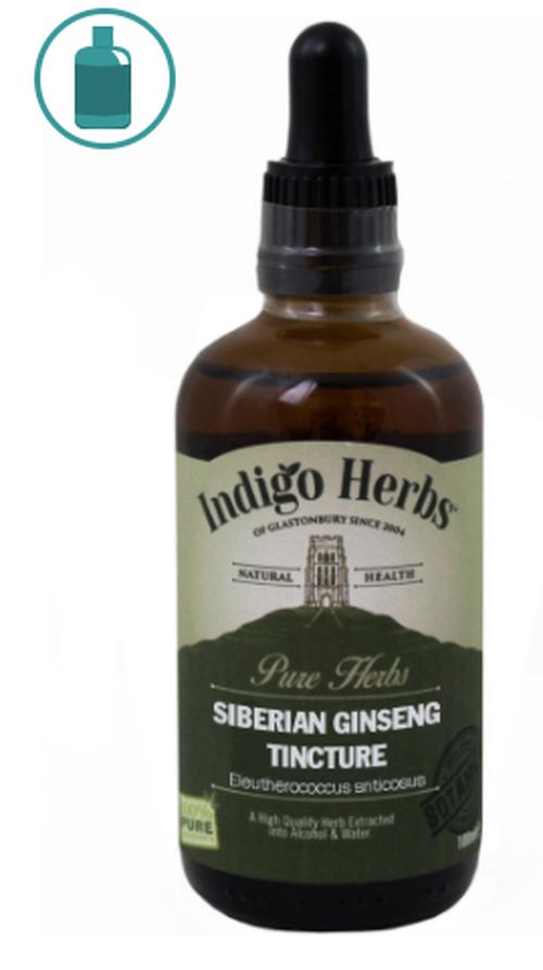 Indigo Herbs Siberian Ginseng tinktura - sibiřský ženšen, 100 ml