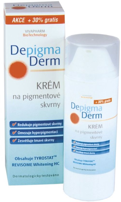 VIVACO Krém na pigmentové skvrny DepigmaDerm VIVAPHARM 50ml