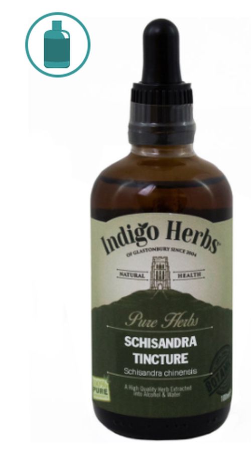 Indigo Herbs Schisandra tinktura - Klanopraška čínská, 100 ml