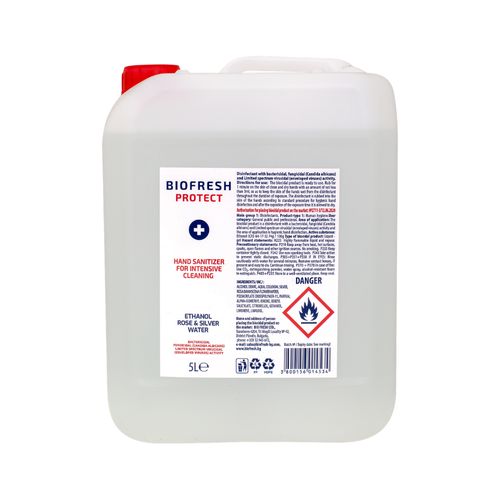 Čistící antibakteriální roztok na ruce Biofresh 5 l