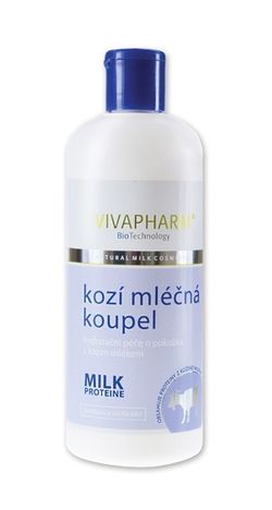Mléčná koupel s kozím mlékem VIVAPHARM 400ml