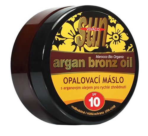 Opalovací máslo s bio arganovým olejem SPF 10 SUN VITAL