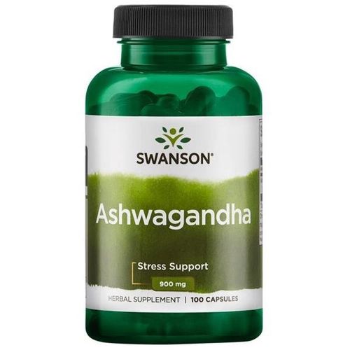 Swanson Ashwagandha 450 mg, 100 kapslí