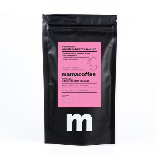 Mamacoffee - Nikaragua Women´s Project Aranjuez, 100g Druh mletí: Mletá