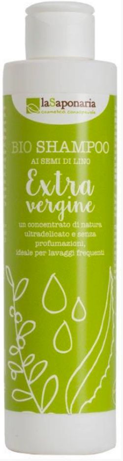 laSaponaria - Šampon s extra panenským olivovým olejem BIO, 200 ml