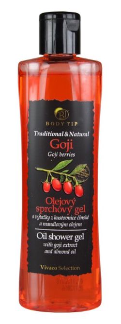 VIVACO Olejový sprchový gel Goji BODY TIP